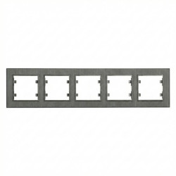 Рамка 5-м Karea LINE дым. Makel 86050705