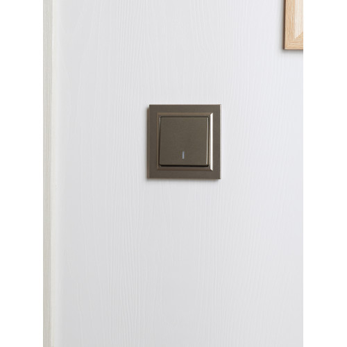 BRITE Рамка 1-местная IP44 РУ-1-БрШ-44 шампань IEK BRITE Рамка 1-местная IP44 РУ-1-БрШ-44 шампань IEK
