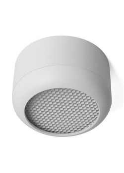Светильник потолочный Feron HL364 Barrel ECHO 12W, 230V, GX53, белый, с антибликовой сеточкой