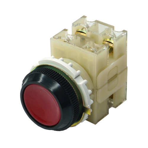 КЕ-012 У3 исп.3, красный, 2з+2р, цилиндр, IP40, 10А, 660В, выключатель кнопочный  (ЭТ)
