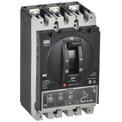 ARMAT Автоматический выключатель в литом корпусе 3P типоразмер A 85кА 63А расцепитель электронный стандартный IEK