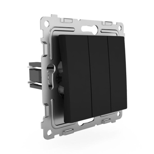 Выключатель 3-кл. СП Pixel 10А IP20 механизм карбон TOKOV ELECTRIC TKE-PX-V3-C14 Выключатель 3-кл. СП Pixel 10А IP20 механизм карбон TOKOV ELECTRIC TKE-PX-V3-C14