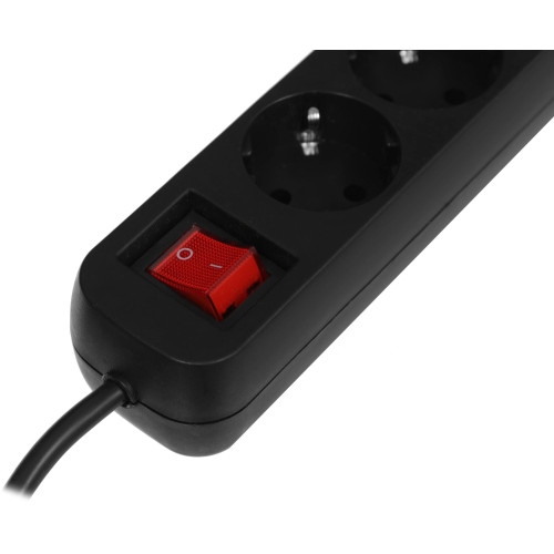 Сетевой удлинитель Defender G430 3м (4 розетки) черный (коробка) Сетевой удлинитель Defender G430 3м (4 розетки) черный (коробка)
