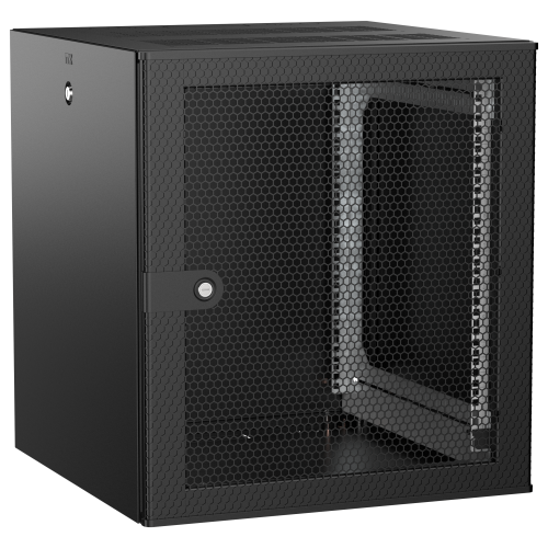 ITK UNITBOX W Шкаф настенный 12U 600х600мм дверь перфорированная черный