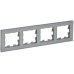 BRITE Рамка 4 -местная РУ-4-2-БрСе стекло серый IEK BRITE Рамка 4 -местная РУ-4-2-БрСе стекло серый IEK
