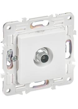 SKANDY Розетка TV оконечная SK-A12W арктический белый IEK