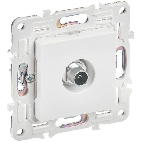 SKANDY Розетка TV оконечная SK-A12W арктический белый IEK