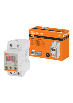 Реле напряжения 1ф РН 2 40А-220В (LED-дисплей) TDM