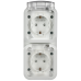 TORS Розетка 2-местная вертикальная 16А IP55 TS332 белый IEK TORS Розетка 2-местная вертикальная 16А IP55 TS332 белый IEK