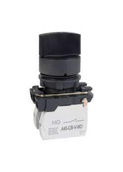 Переключатель OptiSignal D22 C5-S-21 2 положения пластик 1НО XB5AD21