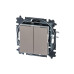 Переключатель 2-кл. СП Levit IP20 кофе макиато/бел. ABB 2CHH595245A6018 Переключатель 2-кл. СП Levit IP20 кофе макиато/бел. ABB 2CHH595245A6018