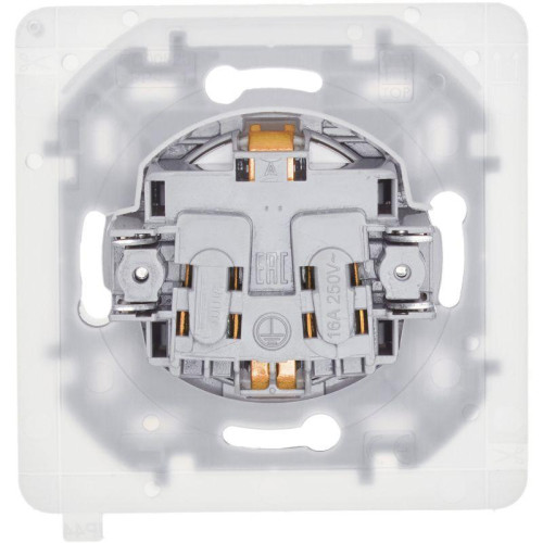 Розетка 1-м СП Inspiria 16А IP44 250В 2P+E защ. шторки с крышкой немецк. стандарт механизм бел. Leg 673740 Розетка 1-м СП Inspiria 16А IP44 250В 2P+E защ. шторки с крышкой немецк. стандарт механизм бел. Leg 673740