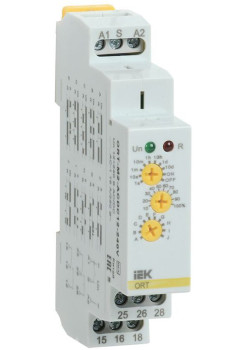Реле времени многофункц. ORT 2 контакта 12-240В AC/DC IEK ORT-M2-ACDC12-240V
