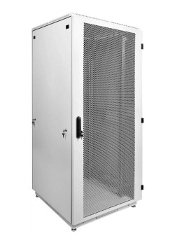 Шкаф коммутационный ЦМО (ШТК-М-42.8.8-4ААА) напольный 42U 800x800мм пер.дв.перфор. задн.дв.стал.лист 2 бок.пан. 1010кг белый 655мм 123.1кг 180град. 2030мм