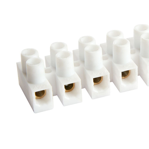 LD226-6A Зажим винтовой изолированный 450В, 6А,12 пар, полипропилен DIY LD226-6A Зажим винтовой изолированный 450В, 6А,12 пар, полипропилен DIY
