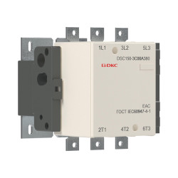 Магнитный контактор DSC150-3C00A230 150А 75кВт (AC3)  кат 220В AC