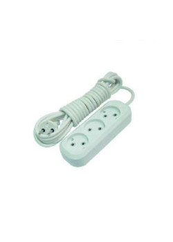 Удлинитель 3х5м без заземл. 10А IP20 Makel MGP124