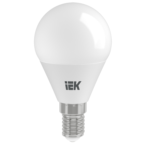 Лампа светодиодная G45 шар 7Вт 230В 3000К E14 IEK
