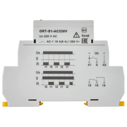 Реле циклическое ORT 1 контакт 230В AC IEK Реле циклическое ORT 1 контакт 230В AC IEK