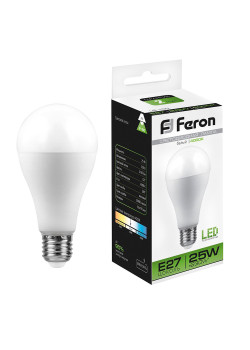Лампа светодиодная Feron LB-100 Шар E27 25W 175-265V 4000K