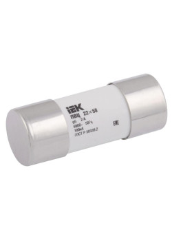 Вставка плавкая цилиндрическая ПВЦ 22х58 gG 25А IEK CFL22-025