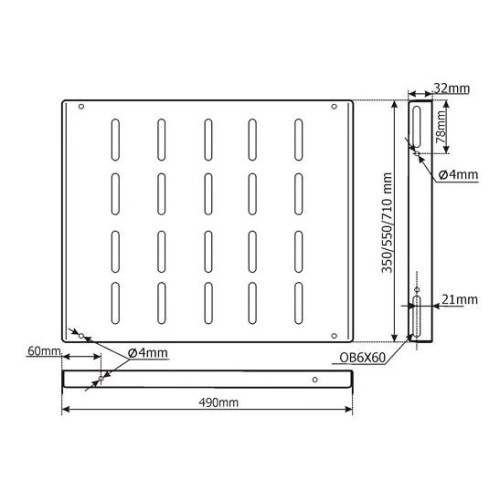 Полка стационарная Lanmaster TWT-RACK2-S4-6/80 1U нагр.:80кг. 19 Полка стационарная Lanmaster TWT-RACK2-S4-6/80 1U нагр.:80кг. 19