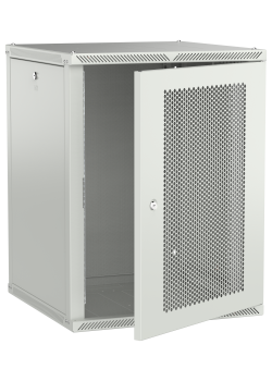 ITK LINEA W Шкаф настенный 15U 600х600мм дверь перфорированная серый 2.0