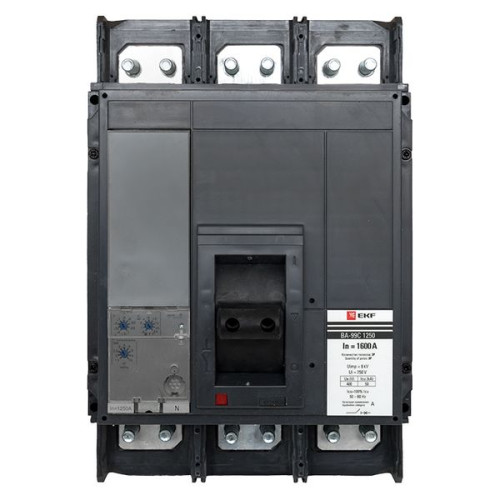 ВА-99C 1250/1600А 3P 50кА с электронным расцепителем EKF ВА-99C 1250/1600А 3P 50кА с электронным расцепителем EKF