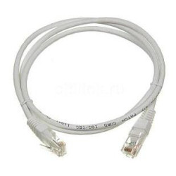 Патч-корд Lanmaster TWT-45-45-0.5/S-GY FTP RJ-45 вил.-вилка RJ-45 кат.5E 0.5м серый ПВХ (уп.:1шт)