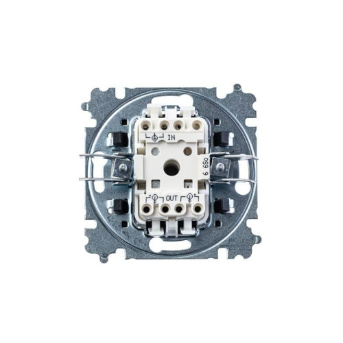 Переключатель 1-кл. СП Levit IP20 кофе макиато/бел. ABB 2CHH590645A6018 Переключатель 1-кл. СП Levit IP20 кофе макиато/бел. ABB 2CHH590645A6018