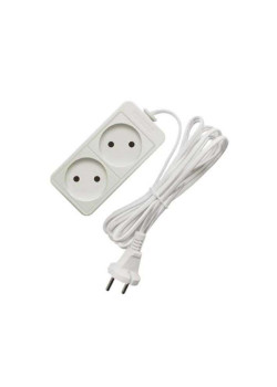 Удлинитель 2х3м без заземл. 10А IP20 2.2кВт ПВС Союз 481S-1203