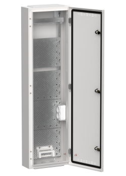 TITAN 5 Корпус мультимедиа ЩРн-84 (1х84) 1085х310х140мм IP30 белый IEK