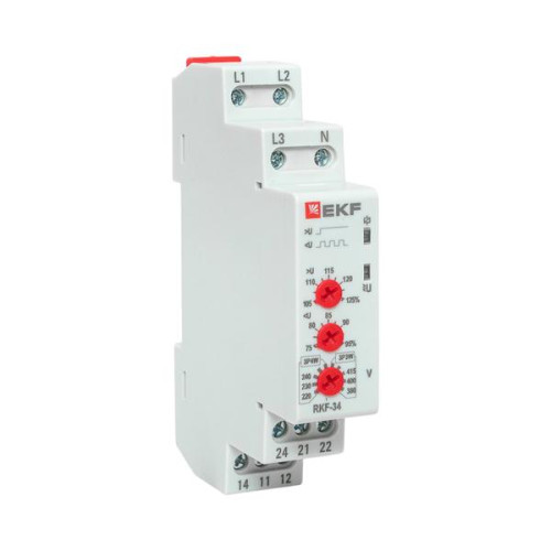 Реле контроля фаз RKF-34 EKF