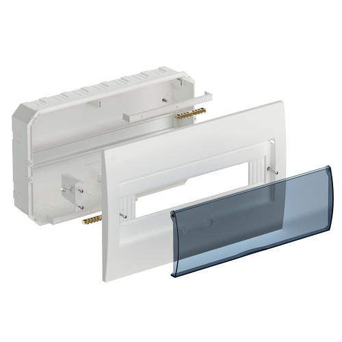 KREPTA 3 Корпус пластиковый ЩРВ-П-18 IP41 белый IEK KREPTA 3 Корпус пластиковый ЩРВ-П-18 IP41 белый IEK