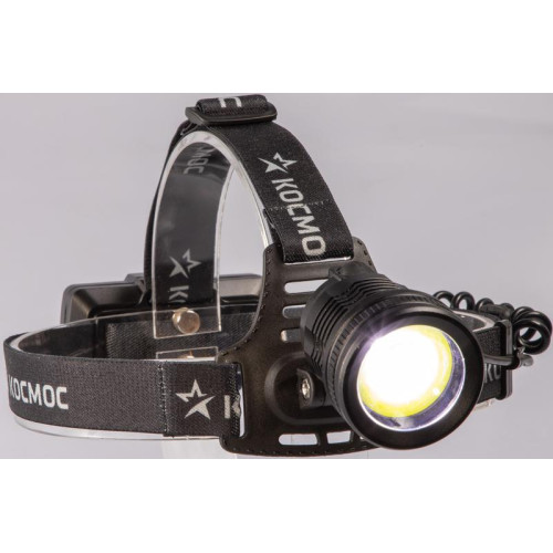 Фонарь налобный аккум. 10Вт P50 LED/Li-ion18650 2х1000мА.ч алюм. КОСМОС (KOC855Lit) Фонарь налобный аккум. 10Вт P50 LED/Li-ion18650 2х1000мА.ч алюм. КОСМОС (KOC855Lit)