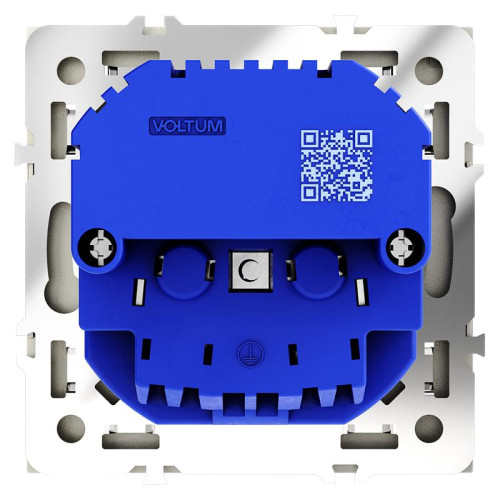 Розетка 1-м СП S70 16А с USB A+С с заземл. защ. шторки механизм шелк Voltum VLS040504 Розетка 1-м СП S70 16А с USB A+С с заземл. защ. шторки механизм шелк Voltum VLS040504