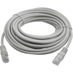 Патч-корд Lanmaster LAN-PC45/U5E-5.0-GY UTP RJ-45 вил.-вилка RJ-45 кат.5E 5м серый LSZH (уп.:1шт)