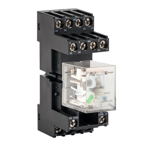 Разъем для реле РM4 22/4 EKF AVERES Разъем для реле РM4 22/4 EKF AVERES