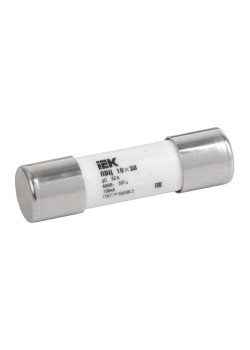 Вставка плавкая цилиндрическая ПВЦ 10х38 2А IEK CFL10-002