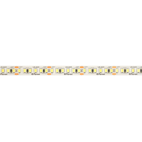 Светодиодная LED лента Feron LS502, 180SMD(2835)/м 16Вт/м 24V 30000*10*1.22мм 4000К 30м IP20 Светодиодная LED лента Feron LS502, 180SMD(2835)/м 16Вт/м 24V 30000*10*1.22мм 4000К 30м IP20