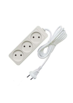 Удлинитель 3х3м без заземл. 10А IP20 2.2кВт ПВС Союз 481S-1303