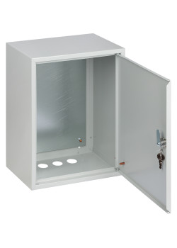 Корпус металлический ЩМП-1-0, 395х310х220 мм, IP31, RAL7035 светло-серый LITE