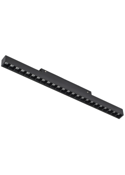 Светильник 5145 декоративный трековый 20Вт 4000K IP20 26мм черный IEK