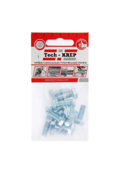 Болт DIN933 с шестигранной головкой М8х20 оцинк. (уп.12шт) Tech-KREP 102967