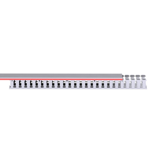 Короб перфорированный, серый RL12 100x40 Короб перфорированный, серый RL12 100x40
