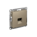 ATLASDESIGN РОЗЕТКА компьютерная RJ45 кат. 5e, механизм, ШАМПАНЬ ATLASDESIGN РОЗЕТКА компьютерная RJ45 кат. 5e, механизм, ШАМПАНЬ
