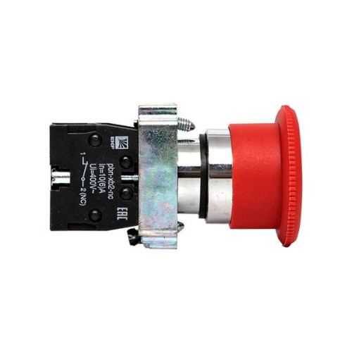 Кнопка BS542 поворотная красная грибок NC EKF Кнопка BS542 поворотная красная грибок NC EKF