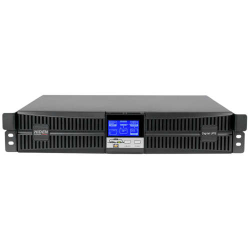 ИБП HIDEN EXPERT UDC9201H-RT, внешние акб= 36В (3 АКБ), ЗУ 8A, 1 kVA/0,9 kW (PF=0,9)/ Online Rack/Tower UPS internal batteries + external batteries