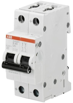 Выключатель автоматический модульный 2п C 1А 10кА S202M C1UC ABB 2CDS272061R0014