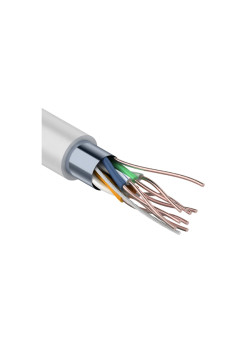 Витая пара F/UTP 4PR 24AWG CAT5e PVC INDOOR SOLID серый